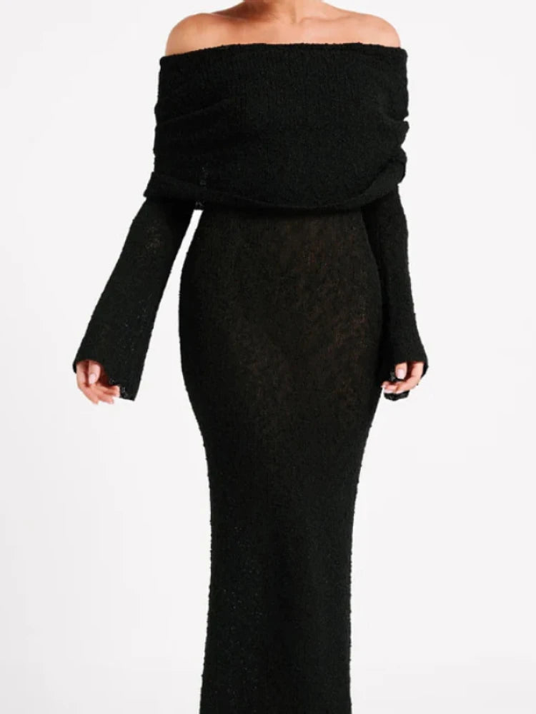 Vestido de Malha Leosoxs com Decote em V – Mini, Sexy e Elegante