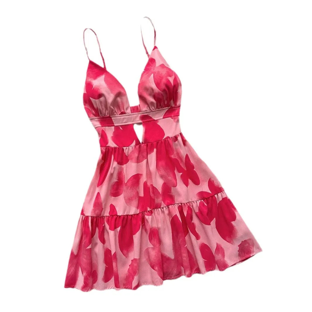 Mini Vestido de Alças Finas – Silhueta elicada  e design elegante