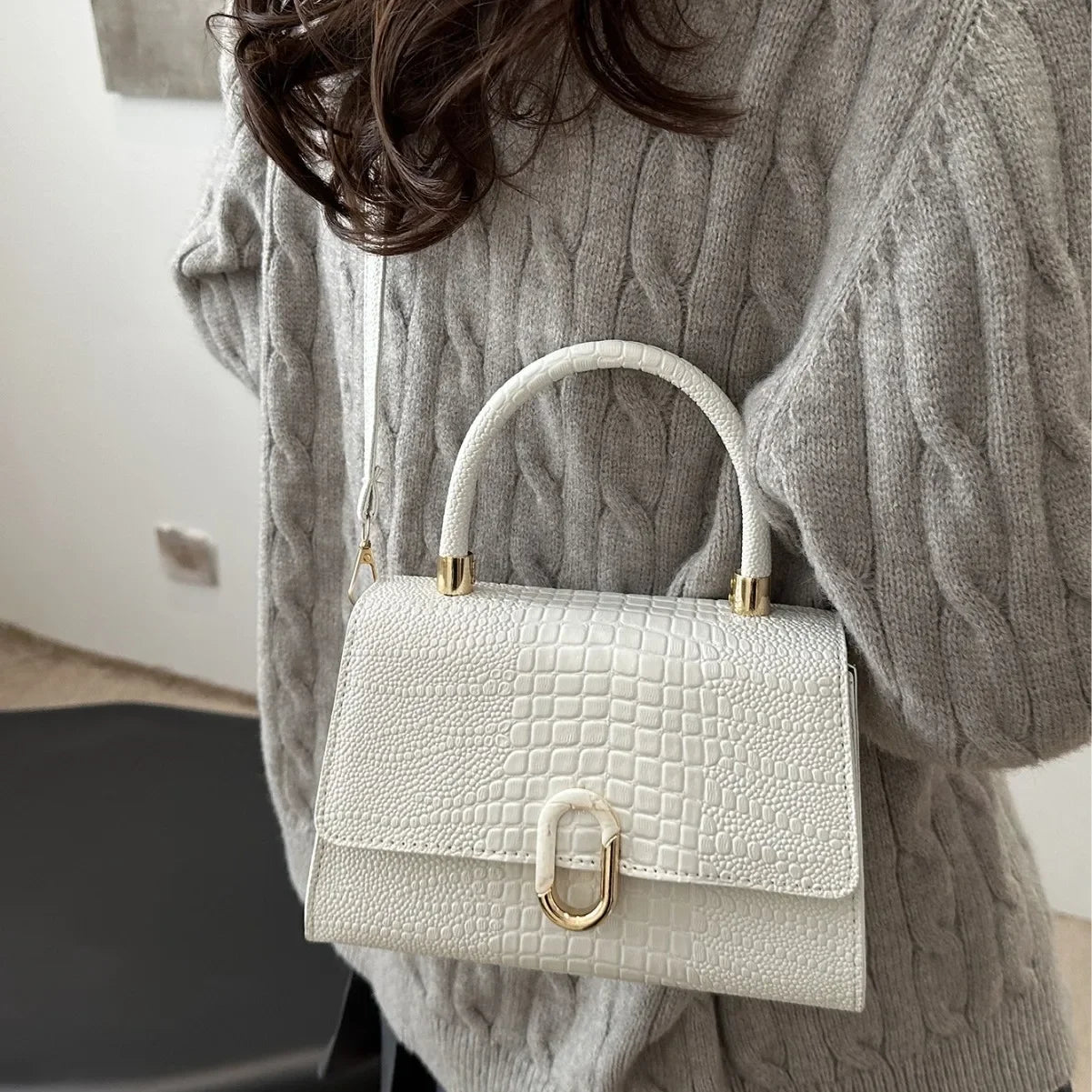 Bolsa Quadrada Retrô Feminina – Coleção Primavera