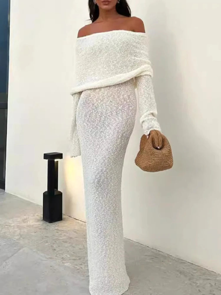 Vestido de Malha Leosoxs com Decote em V – Mini, Sexy e Elegante