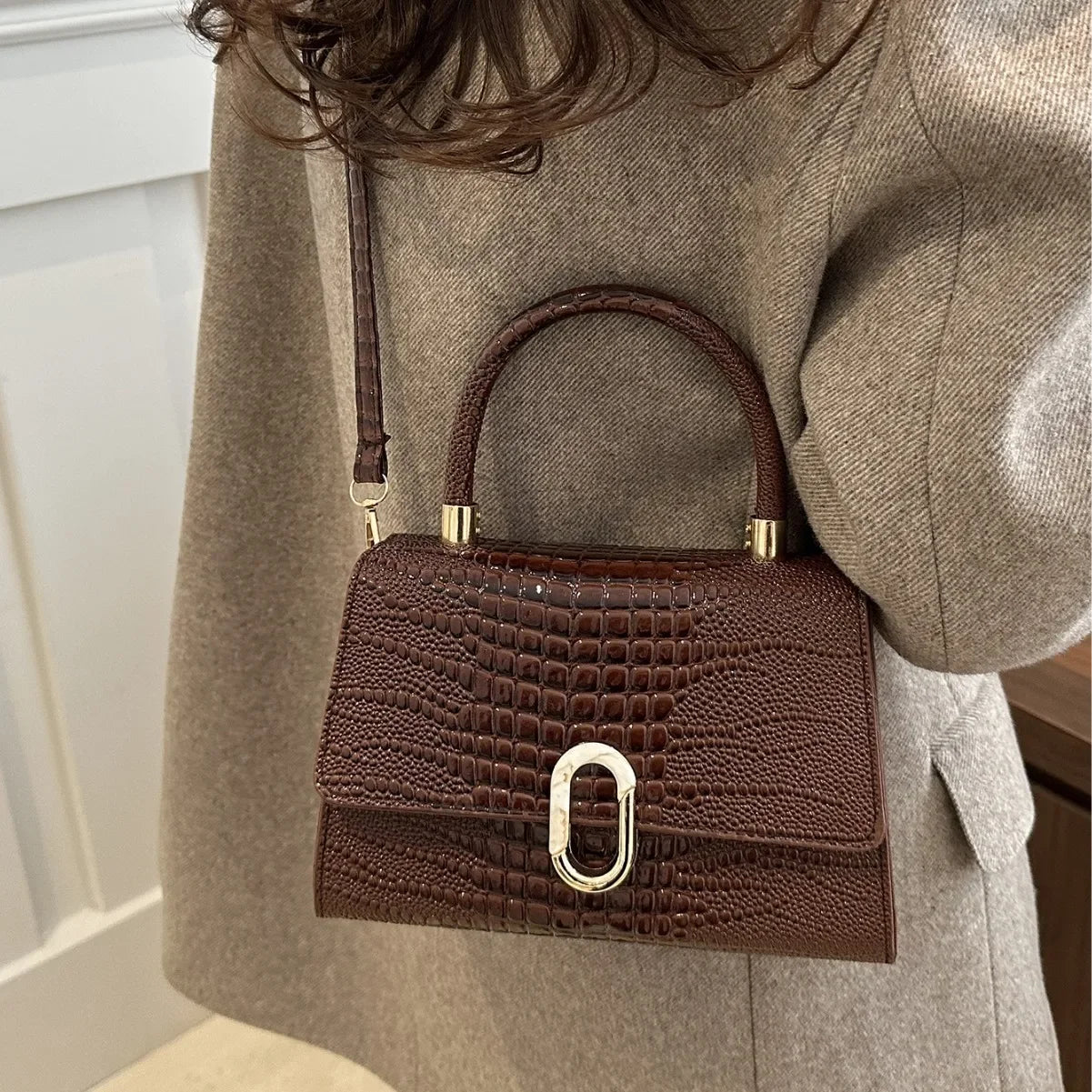 Bolsa Quadrada Retrô Feminina – Coleção Primavera