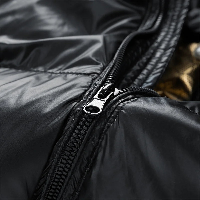 Parka Feminina Inverno – Curto Grosso com Capuz | Super Quente, Casual e Confortável